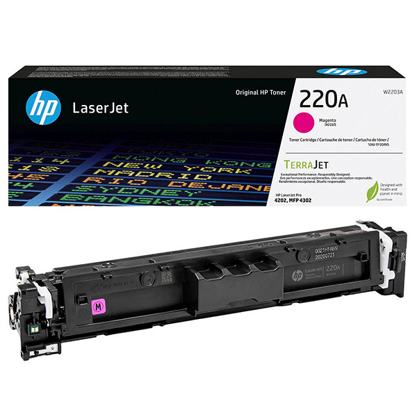 HP originální toner [W2203A], HP 220A, magenta, 1800str.//4,50