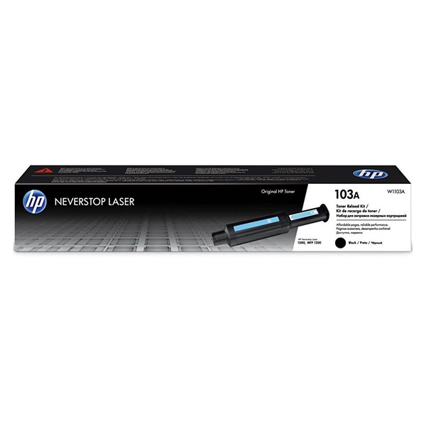 HP NEVERSTOP LASER MFP 1000, MFP 1200, HP 103A, black, 2500str., [W1103A] - Reload toner//4,5