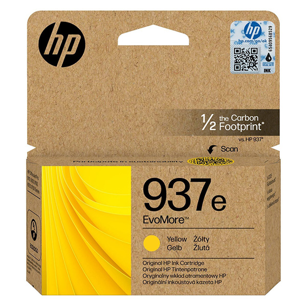 HP OJ Pro 9110, 9720, HP 937E, yellow, 1650str., [4S6W8NE] - Ink cartridge//2