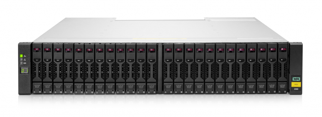 HPE MSA 2062 12Gb SAS SFF Storage (2x1.92TB SSD + OneAdvanDataServ LTU (PerfTiering+512snapsh+remsnap)