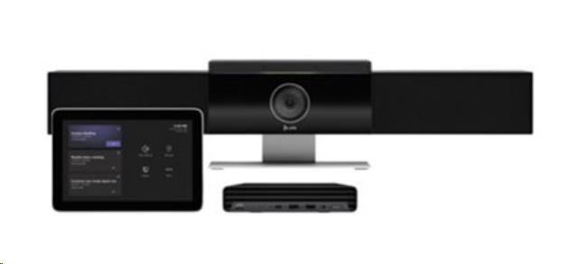 Poly Studio Medium Room kit pro Zoom Rooms: Studio USB Video Bar a HP PC s TC10 (ABB)