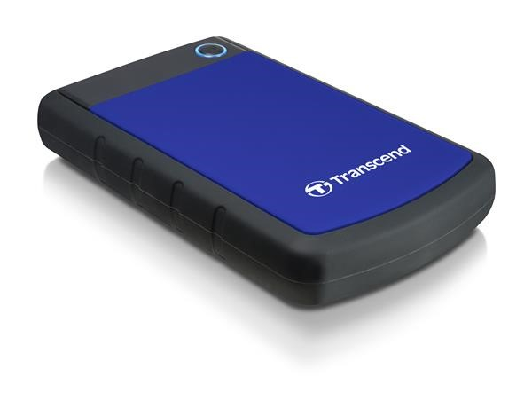 TRANSCEND externí HDD USB 3.0 StoreJet 25H3B, 1TB, Blue (nárazuvzdorný)