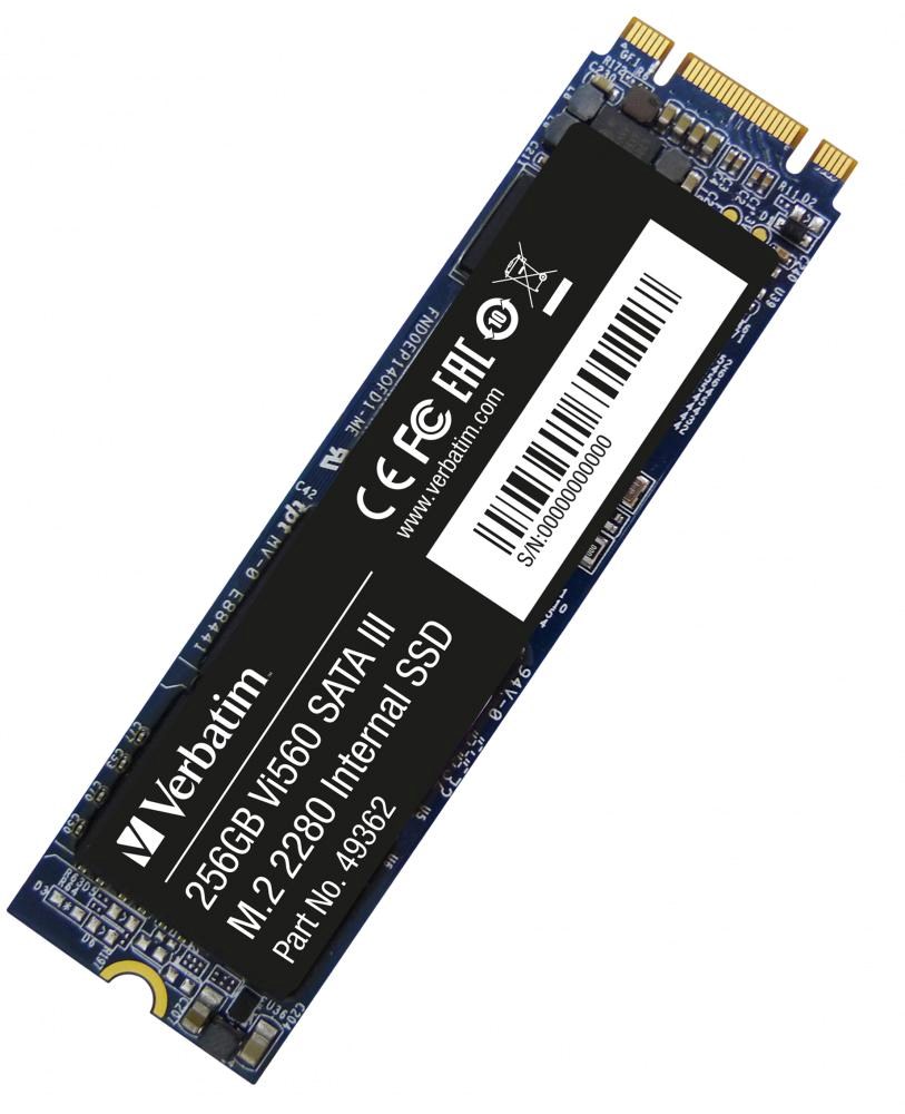 VERBATIM SSD Vi560 S3 M.2 256GB SATA III, W 560/ R 520MB/s