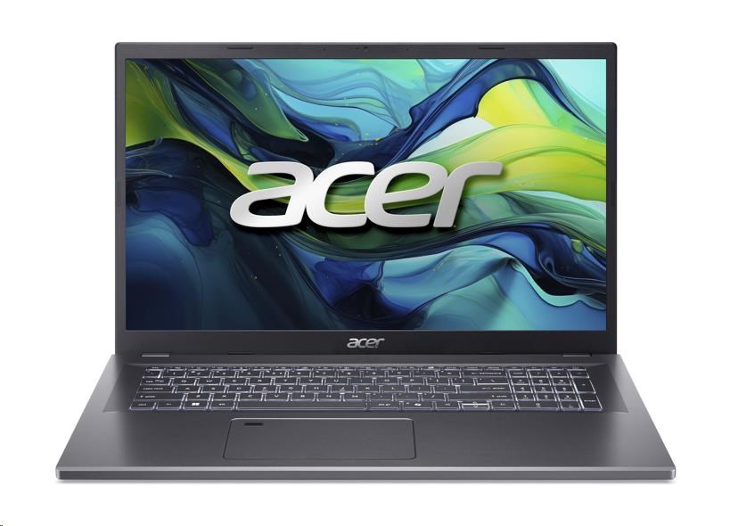 ACER NTB Aspire 17 (A17-51M-51F4),i5-1334U,17.3"FHD,16GB,512GB SSD,UHD,Linux,Gray