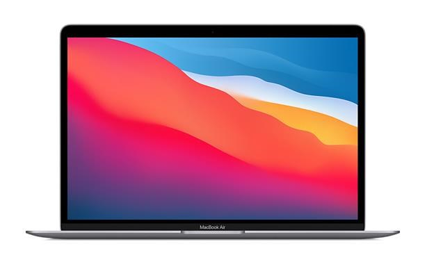 APPLE MacBook Air 13'',M1 chip with 8-core CPU and 7-core GPU, 256GB,8GB RAM - Space Grey