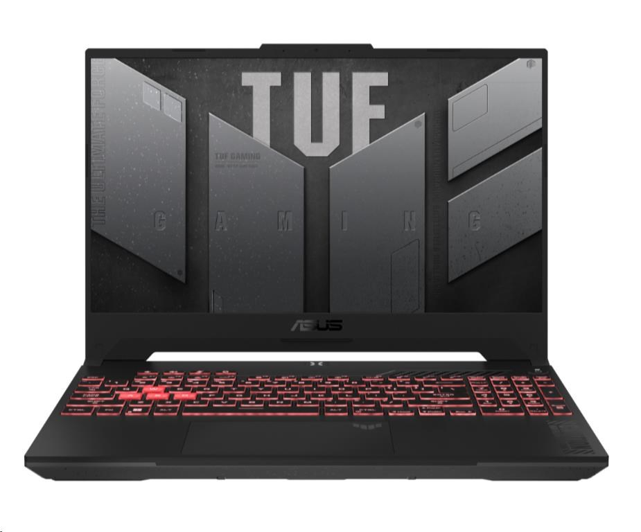 ASUS NTB TUF Gaming A15 (FA507NVR-LP008), R7-7435HS, 15.6" 1920 x 1080, 16GB, 512GB SSD, NVIDIA RTX 4060, bez OS, Gray