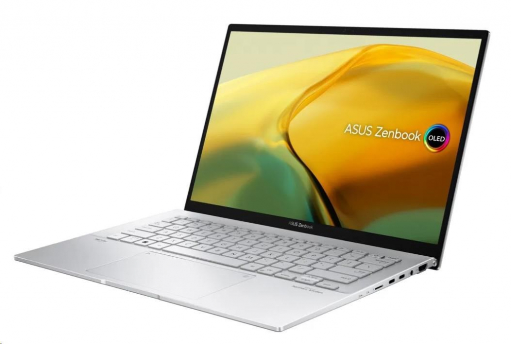 ASUS NTB Zenbook 14 OLED (UX3402VA-OLED758X),i7-13700H,14" 2880 x 1800,16GB,1TB SSD,Iris Xe,W11Pro,Foggy Silver