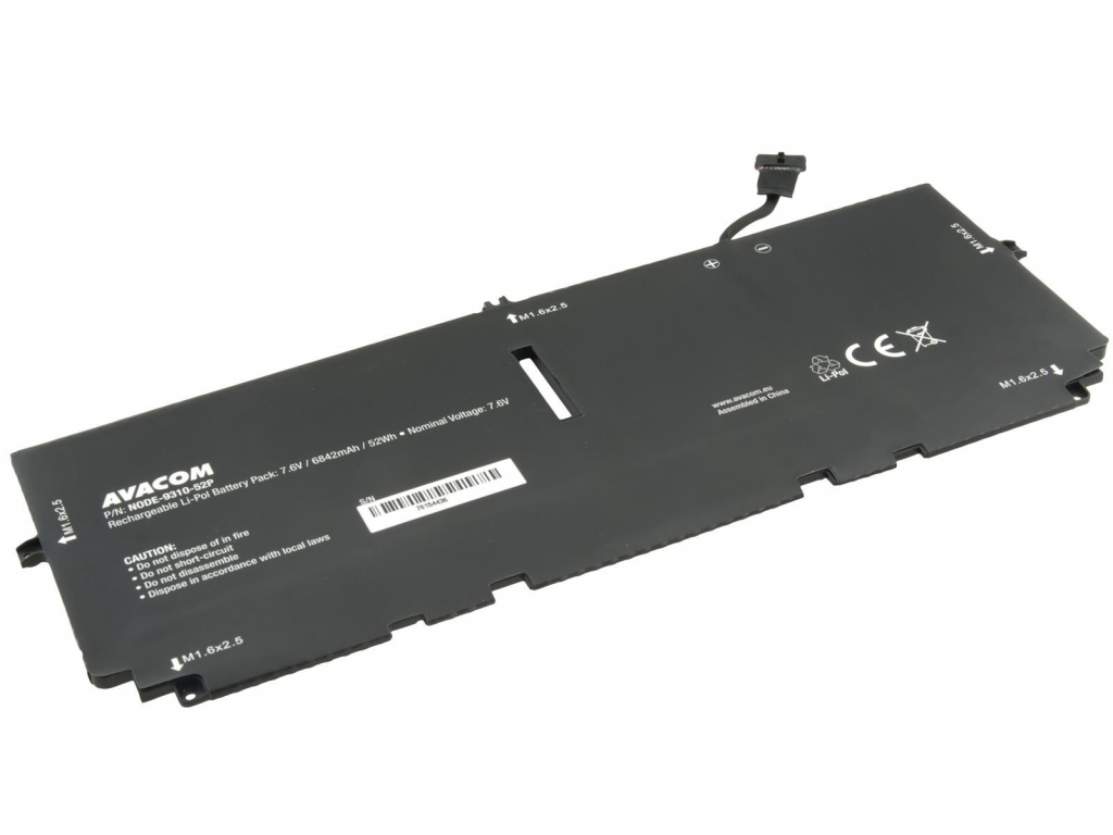 AVACOM baterie pro Dell XPS 9300, 9310 Li-Pol 7,6V 6842mAh 52Wh