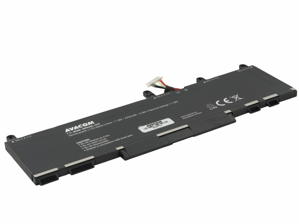 AVACOM Baterie pro HP EliteBook 830 G9, 840 G10, 1040 G10 Li-Pol 11,58V 4430mAh 51Wh - WP03XL