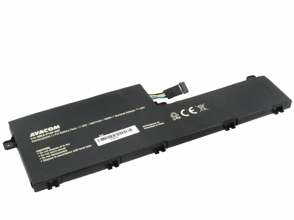 AVACOM baterie pro Lenovo ThinkPad P15V, T15p Li-Pol 11,55V 5887mAh 68Wh