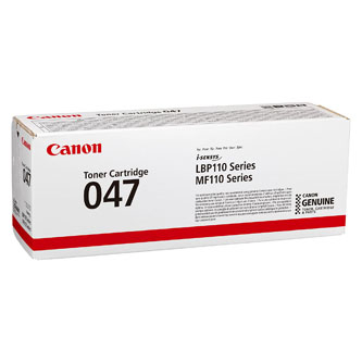 Canon i-SENSYS LBP112, i-SENSYS LBP113w,047 Bk, black, 1600str.[2164C002]//4,5