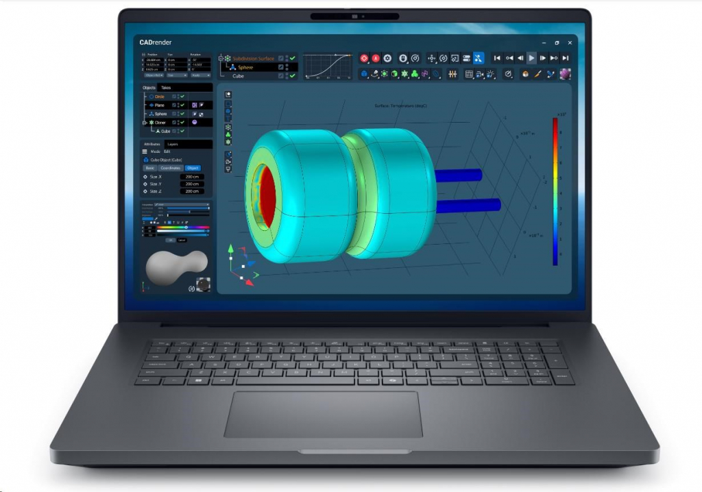 DELL NTB Pro Max Plus 18 MB18250/U7-265HX/32GB/1TSSD/18" QHD+/IR Cam/NVI RTX 2000/280W Type-C/WLAN/Bck Kb/W11P/3Y PS NBD