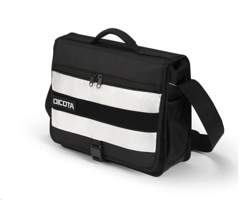 DICOTA Messenger REFLECTIVE black