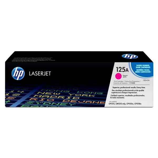 HP CLJ C1515, CP1215, CM1312, HP 125A, magenta, 1400 str., [CB543A] - Laser toner//4,5