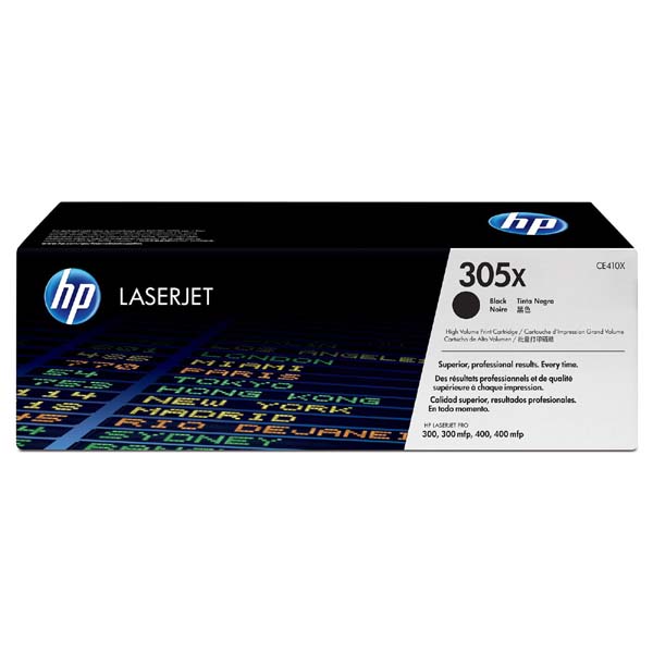 HP CLJ PRO M351, M375, M451, M475, HP 305X, black, 4000 str., [CE410X] - Laser toner//4,5