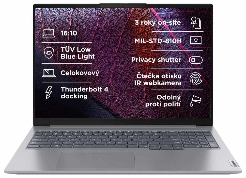 LENOVO NTB ThinkBook 16 G7 - Ultra7 155H,16" WUXGA,16GB,1TBSSD,FHD+IRcam,W11H