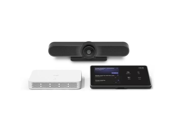 Logitech sada Konferenční kamera MeetUp + RoomMate + Tap IP