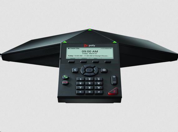 Poly Trio 8300 IP Conference Phone and PoE-enabled No Radio