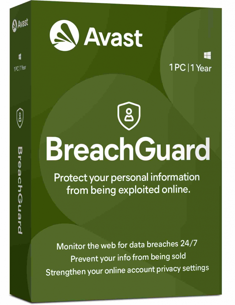 _Prodloužení Avast BreachGuard 1PC na 12 měsíců