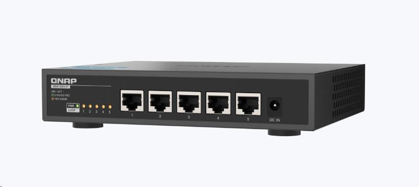 QNAP switch QSW-3205-5T (5x10GbE,fanless)