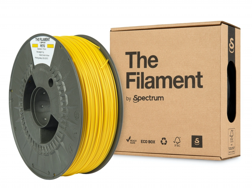 Spectrum The Filament PETG 1.75mm Sorbet Yellow 1kg