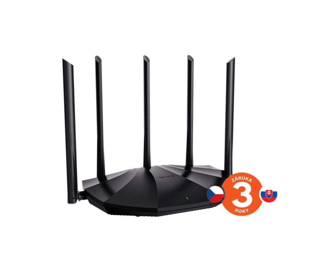 Tenda TX2 Pro - Wireless AX1500 Router 802.11ac/a/b/g/n/ax,1500 Mb/s, GWAN, GLAN, WiFi 6