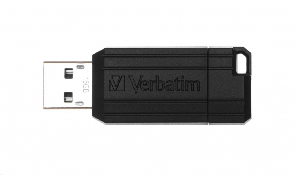 VERBATIM Flash Disk 16GB Store 'n' Go PinStripe, černá