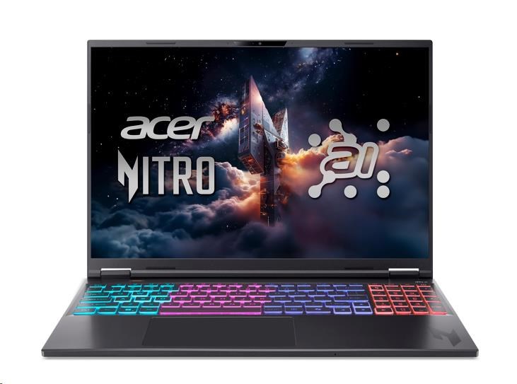 ACER NTB Nitro 16S AI (AN16S-61-R3HE),R9 AI-365,16"WQXGA,32GB,1TB SSD,RTX 5070,W11H,Black