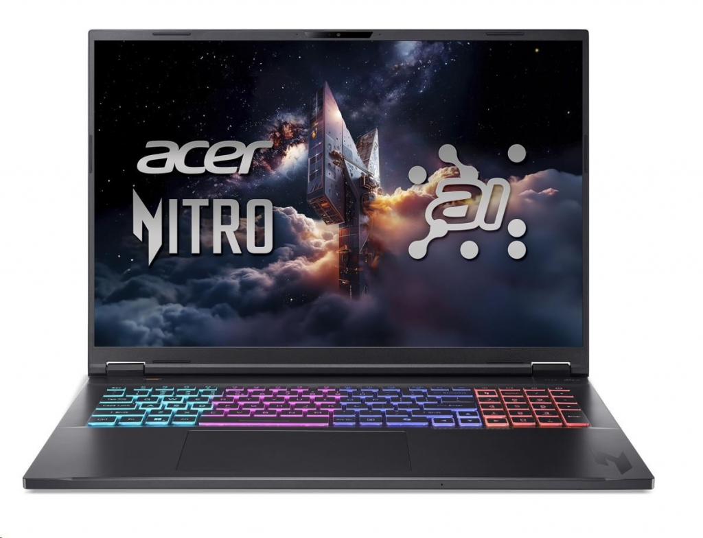ACER NTB Nitro 18 AI (AN18-61-R013),AI 9 365,18" 2560x1600,32GB,1TB SSD,RTX 5070,W11 Home,Obsidian Black