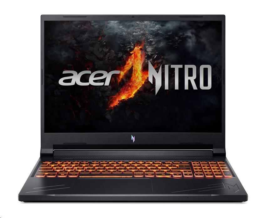 ACER NTB Nitro V 16 (ANV16-71-50F7),i5-14450HX,16" 1920x1200,16GB,1TB SSD,RTX 4060,W11 Home,Obsidian Black