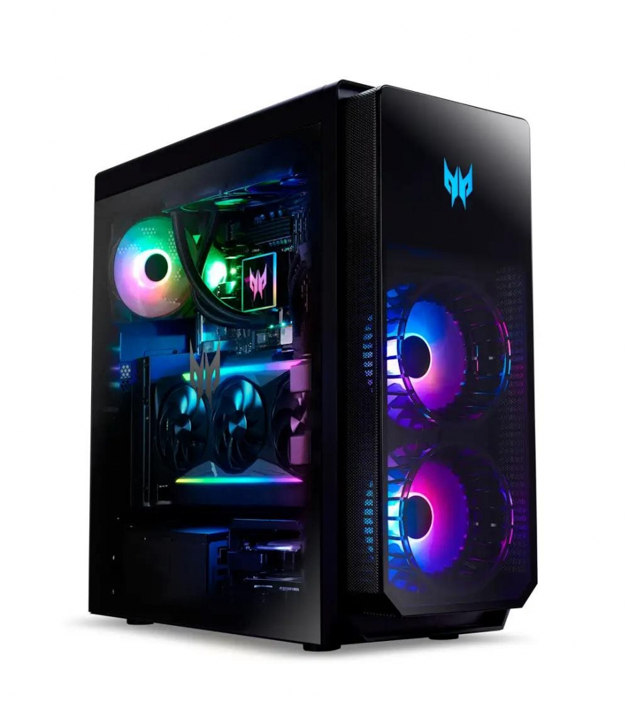 ACER PC Predator Orion 7000 PO7-660_RGB_FR, Ultra9-285K,128GB,6TB SSD+HDD,RTX 5090,W11,Black