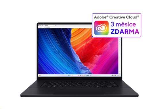 ASUS NTB ProArt P16 (H7606WI-OLED007X), AI 9 HX 370, 16" 3840 x 2400, 64GB, 2TB SSD, Radeon+RTX, W11P, Black
