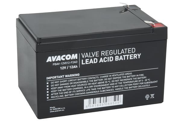 AVACOM baterie 12V 12Ah F2 DeepCycle (PBAV-12V012-F2AD)