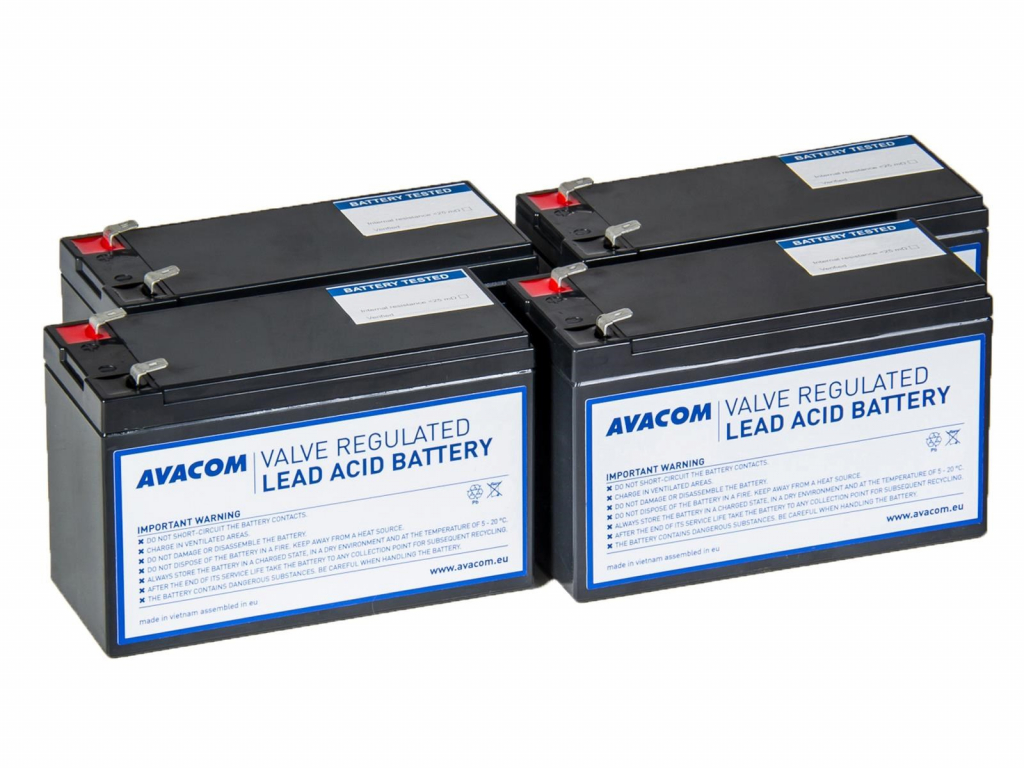 AVACOM kit pro renovaci baterie RBC208 (4ks baterií)