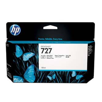 HP cartridge č.727, photo black, HP DesignJet T1500, T2500, 130 ml [B3P23A] - Ink náplň//1