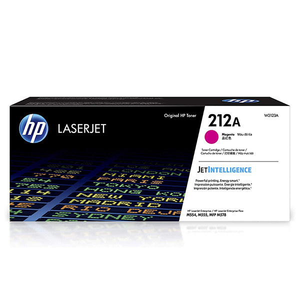 HP CLJ M555, M554, HP 212A, magenta, 4500 str., [W2123A] - Laser toner//4,5
