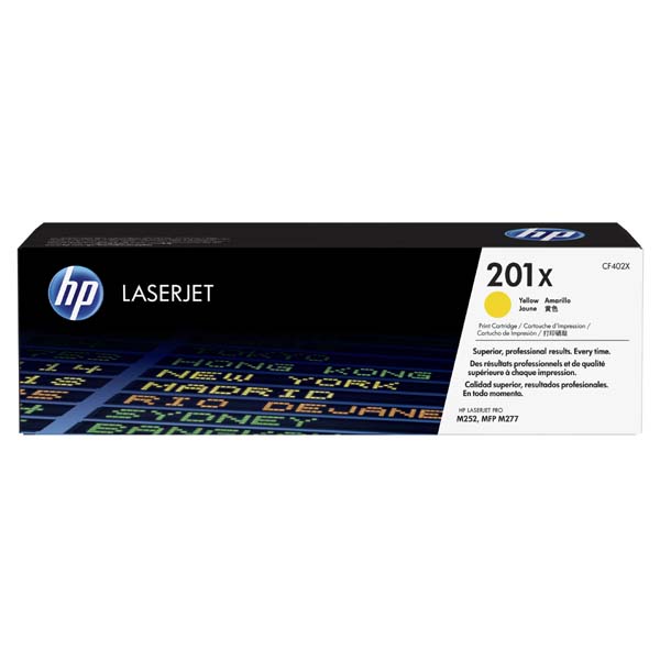 HP CLJ MFP Pro 277, M252, M274, HP 201X , yellow, 2300str., [CF402X] - Laser toner//4,5
