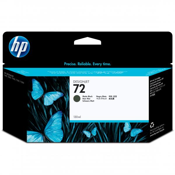 HP Matte Black, č. 72 pro DesingJet T1100, (130ml) [C9403A] - Ink náplň//1