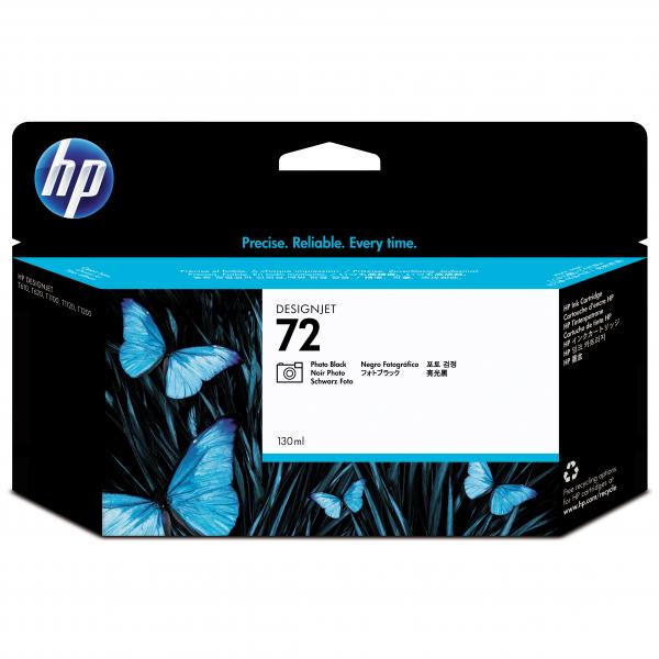 HP Photo Black, č. 72 pro DesingJet T1100, (130ml) [C9370A] - DesignJet//1