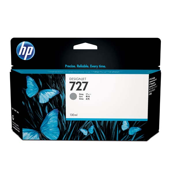 HP cartridge č.727, gray, HP DesignJet T1500, T2500, 130 ml [B3P24A] - Ink náplň//1