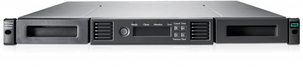 HPE Storage MSL 1/8 Tape Autoloader 1x MSL LTO-9 SAS Drive 5x LTO-9 45TB Data Cartridges