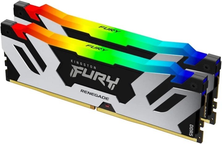 KINGSTON DIMM DDR5 48GB (Kit of 2) 7200MT/s CL38 FURY Renegade RGB XMP