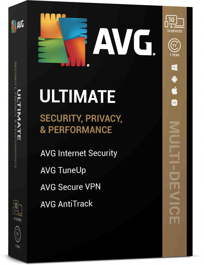 _Prodloužení AVG Ultimate (Multi-Device, pro max 10 připojení) na 12 měsíců
