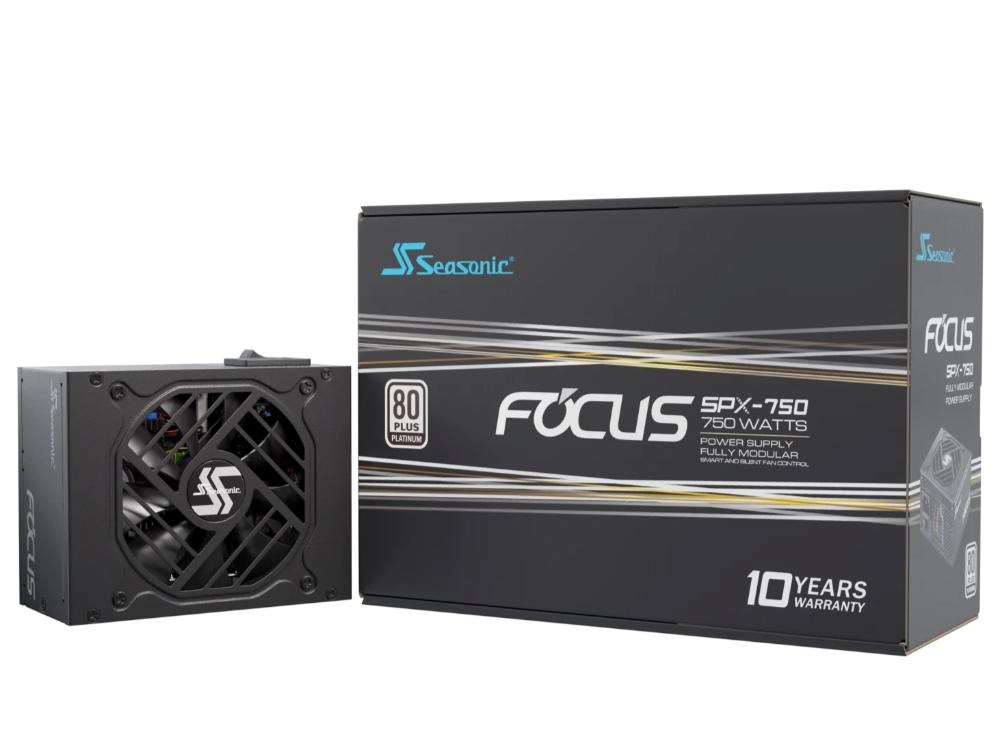 SEASONIC zdroj 750W Focus SPX 750, 92mm, Plně modulární, 80+ Platinum