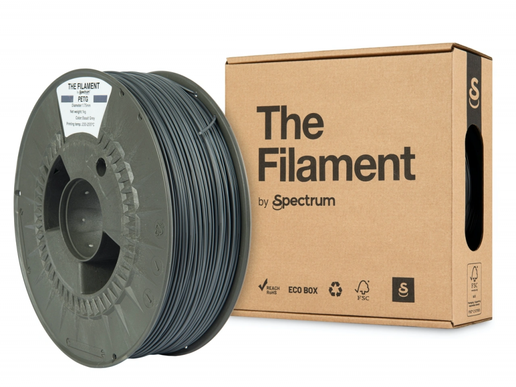 Spectrum The Filament PETG 1.75mm Basalt Grey 1kg