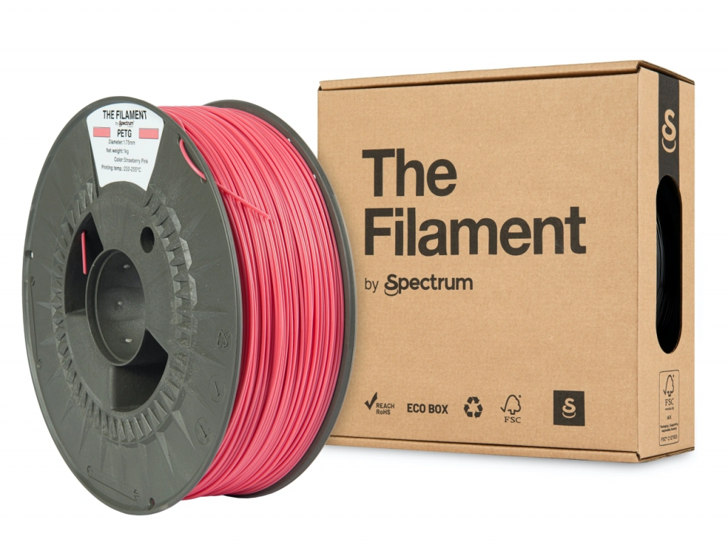 Spectrum The Filament PETG 1.75mm Strawberry Pink 1kg