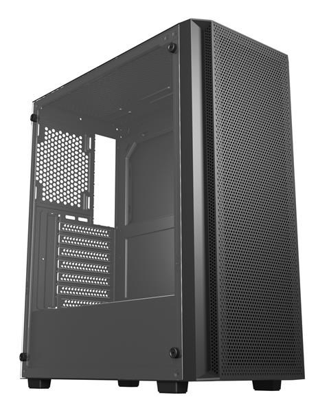 VeinX case BR15A Mid Tower, bez zdroje, 1x USB3.0, 1x USB2.0, 4x 120mm ARGB Fan, 1x ARGB Controller, černá