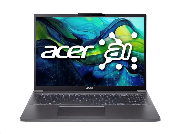 ACER NTB Aspire 16 (A16-71M-583D),Ultra5-125H,16"WUXGA,16GB,1TB SSD,Intel Arc,W11H,Gray