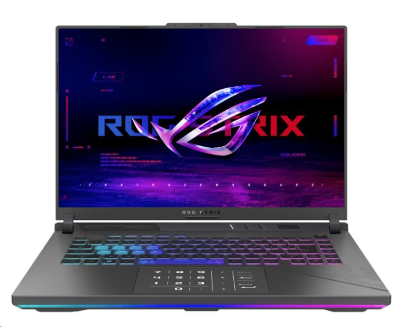 ASUS NTB ROG Strix G16 (G614JI-N4081W), i7-13650HX, 16" 2560 x 1600, 32GB, 1TB SSD, RTX 4070, Win11 Home, Gray