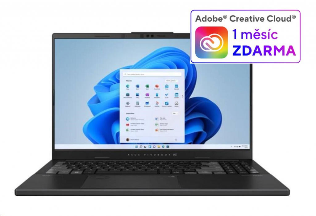 ASUS NTB Vivobook Pro 15 OLED (N6506CU-OLED012X), Ultra9 285H, 15.6" 2880x1620, 24GB, 2TB SSD, Intel Arc+RTX, W11P, Gray